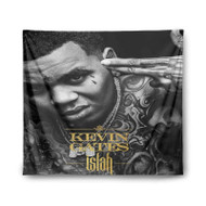 Onyourcases Kevin Gates Tattoes New Custom Printed Silk Fabric Tapestry Indoor Room Wall Decor Art Hanging Home Decorative Wall Painting Brand Background Backdrop