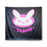 Onyourcases D Va Overwatch Custom Printed Silk Fabric Tapestry Indoor Room Wall Decor Art Hanging Home Decorative Wall Arts Painting Brand Background Backdrop