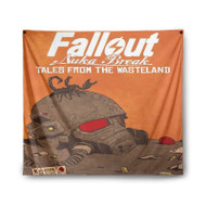 Onyourcases Fallout New Vegas Products Custom Printed Silk Fabric Tapestry Indoor Room Wall Decor Art Hanging Home Decorative Wall Arts Painting Brand Background Backdrop