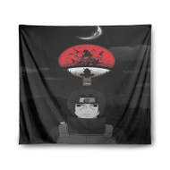 Onyourcases Itachi Uchiha Clan Custom Printed Silk Fabric Tapestry Indoor Room Wall Decor Art Hanging Home Decorative Wall Arts Painting Brand Background Backdrop