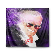 Onyourcases Stan Lee Custom Printed Silk Fabric Tapestry Indoor Room Wall Decor Art Hanging Home Decorative Wall Arts Painting Brand Background Backdrop