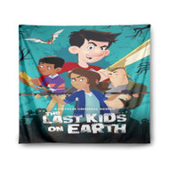 Onyourcases The Last Kids on Earth Custom Printed Silk Fabric Tapestry Indoor Room Wall Decor Art Hanging Home Decorative Wall Arts Painting Brand Background Backdrop