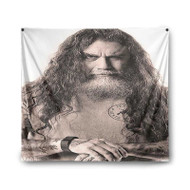 Onyourcases Tom Araya Slayer Custom Printed Silk Fabric Tapestry Indoor Room Wall Decor Art Hanging Home Decorative Wall Arts Painting Brand Background Backdrop