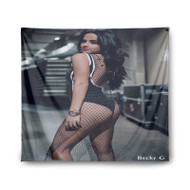 Onyourcases Becky G Custom Printed Silk Fabric Tapestry Indoor Room Wall Decor Art Hanging Home Decorative Wall Painting Arts Brand Background Backdrop