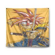 Onyourcases Chrono Trigger Great Custom Printed Silk Fabric Tapestry Indoor Room Wall Decor Art Hanging Home Decorative Wall Painting Arts Brand Background Backdrop