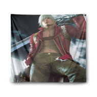 Onyourcases Dante Devil May Cry Custom Printed Silk Fabric Tapestry Indoor Room Wall Decor Art Hanging Home Decorative Wall Painting Arts Brand Background Backdrop