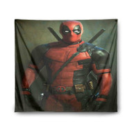 Onyourcases Deadpool Great Custom Printed Silk Fabric Tapestry Indoor Room Wall Decor Art Hanging Home Decorative Wall Painting Arts Brand Background Backdrop