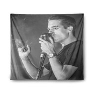 Onyourcases G Eazy Almost is Famous Custom Printed Silk Fabric Tapestry Indoor Room Wall Decor Art Hanging Home Decorative Wall Painting Arts Brand Background Backdrop