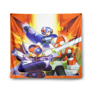 Onyourcases Mega Man X Great Custom Printed Silk Fabric Tapestry Indoor Room Wall Decor Art Hanging Home Decorative Wall Painting Arts Brand Background Backdrop