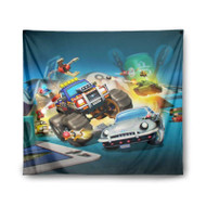 Onyourcases Micro Machines World Series Custom Printed Silk Fabric Tapestry Indoor Room Wall Decor Art Hanging Home Decorative Wall Painting Arts Brand Background Backdrop