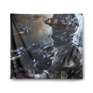 Onyourcases Sniper Ghost Warrior 3 Custom Printed Silk Fabric Tapestry Indoor Room Wall Decor Art Hanging Home Decorative Wall Painting Arts Brand Background Backdrop