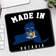 Onyourcases Made In Batavia New York Custom Mouse Pad Personalized Gaming Mouse Pad Desk Mat Premium Non Slip Gaming Mouse Keyboard Pad Razer Anime RGB Logitech Glorious Hyperx Mouse Pads