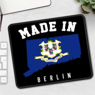 Onyourcases Made In Berlin Connecticut Custom Mouse Pad Personalized Gaming Mouse Pad Desk Mat Premium Non Slip Gaming Mouse Keyboard Pad Razer Anime RGB Logitech Glorious Hyperx Mouse Pads