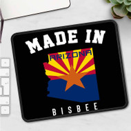 Onyourcases Made In Bisbee Arizona Custom Mouse Pad Personalized Gaming Mouse Pad Desk Mat Premium Non Slip Gaming Mouse Keyboard Pad Razer Anime RGB Logitech Glorious Hyperx Mouse Pads