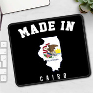 Onyourcases Made In Cairo Illinois Custom Mouse Pad Personalized Gaming Mouse Pad Desk Mat Premium Non Slip Gaming Mouse Keyboard Pad Razer Anime RGB Logitech Glorious Hyperx Mouse Pads