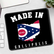 Onyourcases Made In Gallipolis Ohio Custom Mouse Pad Personalized Gaming Mouse Pad Desk Mat Premium Non Slip Gaming Mouse Keyboard Pad Razer Anime RGB Logitech Glorious Hyperx Mouse Pads