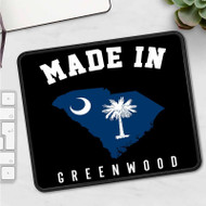 Onyourcases Made In Greenwood South Carolina Custom Mouse Pad Personalized Gaming Mouse Pad Desk Mat Premium Non Slip Gaming Mouse Keyboard Pad Razer Anime RGB Logitech Glorious Hyperx Mouse Pads