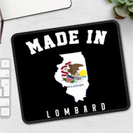 Onyourcases Made In Lombard Illinois Custom Mouse Pad Personalized Gaming Mouse Pad Desk Mat Premium Non Slip Best Gaming Mouse Keyboard Pad Razer Anime RGB Logitech Glorious Hyperx Mouse Pads