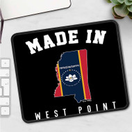 Onyourcases Made In West Point Mississippi Custom Mouse Pad Personalized Gaming Mouse Pad Desk Mat Premium Non Slip Best Gaming Mouse Keyboard Pad Razer Anime RGB Logitech Glorious Hyperx Mouse Pads