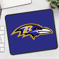 Onyourcases Baltimore Ravens NFL Art Custom Mouse Pad Personalized Gaming Mouse Pad Desk Mat Premium Non Slip Gaming Mouse Best Keyboard Pad Razer Anime RGB Logitech Glorious Hyperx Mouse Pads