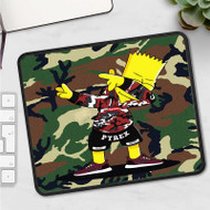 Onyourcases Bart Simpsons Supreme Bape Custom Mouse Pad Personalized Gaming Mouse Pad Desk Mat Premium Non Slip Gaming Mouse Best Keyboard Pad Razer Anime RGB Logitech Glorious Hyperx Mouse Pads