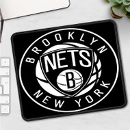 Onyourcases Brooklyn Nets NBA Custom Mouse Pad Personalized Gaming Mouse Pad Desk Mat Premium Non Slip Gaming Mouse Best Keyboard Pad Razer Anime RGB Logitech Glorious Hyperx Mouse Pads