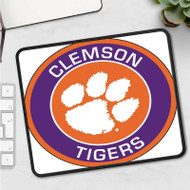 Onyourcases Clemson Tigers Custom Mouse Pad Personalized Gaming Mouse Pad Desk Mat Premium Non Slip Gaming Mouse Best Keyboard Pad Razer Anime RGB Logitech Glorious Hyperx Mouse Pads