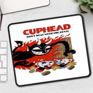 Onyourcases Cuphead Arts Custom Mouse Pad Personalized Gaming Mouse Pad Desk Mat Premium Non Slip Gaming Mouse Best Keyboard Pad Razer Anime RGB Logitech Glorious Hyperx Mouse Pads