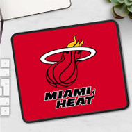 Onyourcases Miami Heat NBA Art Custom Mouse Pad Personalized Gaming Mouse Pad Desk Mat Premium Non Slip Gaming Mouse Best Keyboard Pad Razer Anime RGB Logitech Glorious Hyperx Mouse Pads