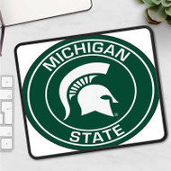 Onyourcases Michigan State Spartans Custom Mouse Pad Personalized Gaming Mouse Pad Desk Mat Premium Non Slip Gaming Mouse Best Keyboard Pad Razer Anime RGB Logitech Glorious Hyperx Mouse Pads