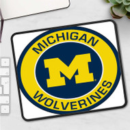 Onyourcases Michigan Wolverines Custom Mouse Pad Personalized Gaming Mouse Pad Desk Mat Premium Non Slip Gaming Mouse Best Keyboard Pad Razer Anime RGB Logitech Glorious Hyperx Mouse Pads