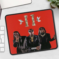 Onyourcases Migos II Custom Mouse Pad Personalized Gaming Mouse Pad Desk Mat Premium Non Slip Gaming Mouse Best Keyboard Pad Razer Anime RGB Logitech Glorious Hyperx Mouse Pads