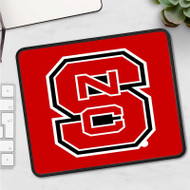 Onyourcases NC State Wolfpack Custom Mouse Pad Personalized Gaming Mouse Pad Desk Mat Premium Non Slip Gaming Mouse Best Keyboard Pad Razer Anime RGB Logitech Glorious Hyperx Mouse Pads