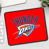 Onyourcases Oklahoma City Thunder NBA Art Custom Mouse Pad Personalized Gaming Mouse Pad Desk Mat Premium Non Slip Gaming Mouse Best Keyboard Pad Razer Anime RGB Logitech Glorious Hyperx Mouse Pads