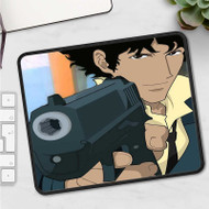 Onyourcases Cowboy Bebop With Gun Custom Mouse Pad Personalized Gaming Mouse Pad Desk Mat Premium Non Slip Gaming Mouse Best Keyboard Pad Razer Anime RGB Logitech Glorious Hyperx Mouse Pads