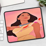 Onyourcases Disney Pocahontas Smile Custom Mouse Pad Personalized Gaming Mouse Pad Desk Mat Premium Non Slip Gaming Mouse Best Keyboard Pad Razer Anime RGB Logitech Glorious Hyperx Mouse Pads