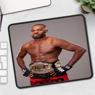 Onyourcases Jon Jones UFC Custom Mouse Pad Personalized Gaming Mouse Pad Desk Mat Premium Non Slip Gaming Mouse Best Keyboard Pad Razer Anime RGB Logitech Glorious Hyperx Mouse Pads