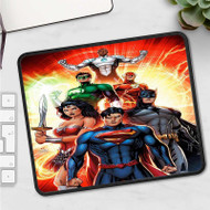 Onyourcases Justice League Custom Mouse Pad Personalized Gaming Mouse Pad Desk Mat Premium Non Slip Gaming Mouse Best Keyboard Pad Razer Anime RGB Logitech Glorious Hyperx Mouse Pads