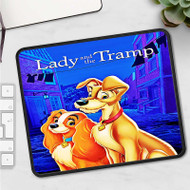 Onyourcases Lady and The Tramp Disney Custom Mouse Pad Personalized Gaming Mouse Pad Desk Mat Premium Non Slip Gaming Mouse Best Keyboard Pad Razer Anime RGB Logitech Glorious Hyperx Mouse Pads