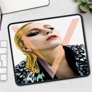 Onyourcases Lady Gaga Fashion Custom Mouse Pad Personalized Gaming Mouse Pad Desk Mat Premium Non Slip Gaming Mouse Best Keyboard Pad Razer Anime RGB Logitech Glorious Hyperx Mouse Pads