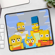 Onyourcases Minecraft Simpson Custom Mouse Pad Personalized Gaming Mouse Pad Desk Mat Premium Non Slip Gaming Mouse Best Keyboard Pad Razer Anime RGB Logitech Glorious Hyperx Mouse Pads