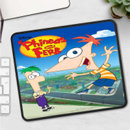 Onyourcases Phineas and Ferb Art Custom Mouse Pad Personalized Gaming Mouse Pad Desk Mat Premium Non Slip Gaming Mouse Best Keyboard Pad Razer Anime RGB Logitech Glorious Hyperx Mouse Pads