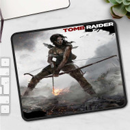 Onyourcases Rise of the Tomb Raider Arrow Fire Custom Mouse Pad Personalized Gaming Mouse Pad Desk Mat Premium Non Slip Gaming Mouse Best Keyboard Pad Razer Anime RGB Logitech Glorious Hyperx Mouse Pads