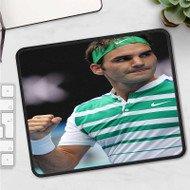 Onyourcases Roger Federer Custom Mouse Pad Personalized Gaming Mouse Pad Desk Mat Premium Non Slip Gaming Mouse Best Keyboard Pad Razer Anime RGB Logitech Glorious Hyperx Mouse Pads