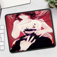 Onyourcases Tokyo Ghoul Rize and Kaneki Ken Art Custom Mouse Pad Personalized Gaming Mouse Pad Desk Mat Premium Non Slip Gaming Mouse Best Keyboard Pad Razer Anime RGB Logitech Glorious Hyperx Mouse Pads