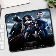 Onyourcases Batman vs Superman Batman Superman and Wonder Woman Custom Mouse Pad Personalized Gaming Mouse Pad Desk Mat Premium Non Slip Gaming Mouse Keyboard Pad Razer Best Anime RGB Logitech Glorious Hyperx Mouse Pads