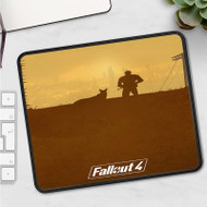 Onyourcases Fallout 4 Man With The Dog Custom Mouse Pad Personalized Gaming Mouse Pad Desk Mat Premium Non Slip Gaming Mouse Keyboard Pad Razer Best Anime RGB Logitech Glorious Hyperx Mouse Pads