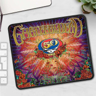 Onyourcases Grateful Dead 50th Anniversary Custom Mouse Pad Personalized Gaming Mouse Pad Desk Mat Premium Non Slip Gaming Mouse Keyboard Pad Razer Best Anime RGB Logitech Glorious Hyperx Mouse Pads