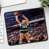 Onyourcases Larry Bird Custom Mouse Pad Personalized Gaming Mouse Pad Desk Mat Premium Non Slip Gaming Mouse Keyboard Pad Razer Best Anime RGB Logitech Glorious Hyperx Mouse Pads