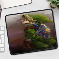 Onyourcases Legend of Zelda Link Custom Mouse Pad Personalized Gaming Mouse Pad Desk Mat Premium Non Slip Gaming Mouse Keyboard Pad Razer Best Anime RGB Logitech Glorious Hyperx Mouse Pads